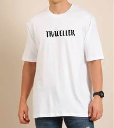 Back Printed 5 Sleeve T Shirt