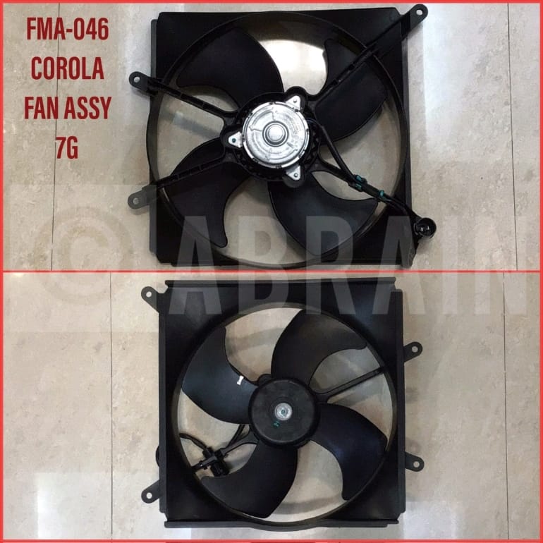 COROLA FAN ASSY 7G