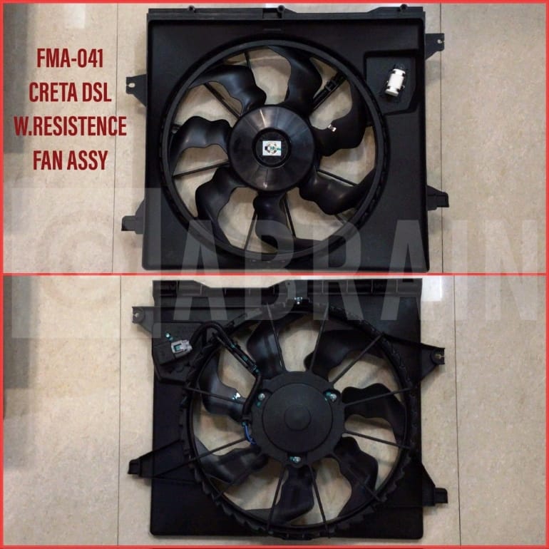 CRETA DSL W RESISTENCE FAN ASSY