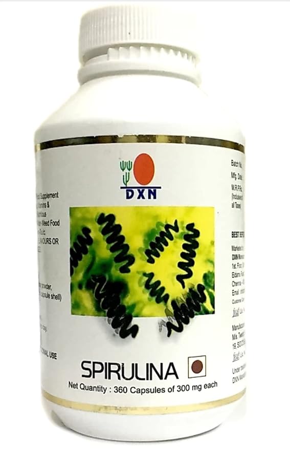 DXN Spirulina Supplements (120 T....