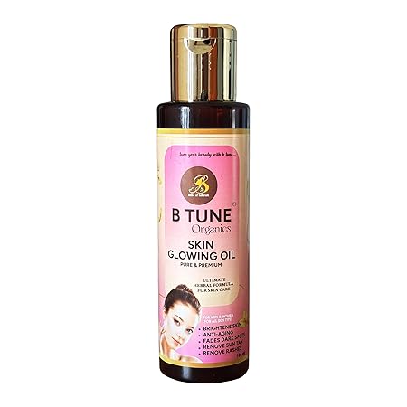 B tune organics skin glowing oil