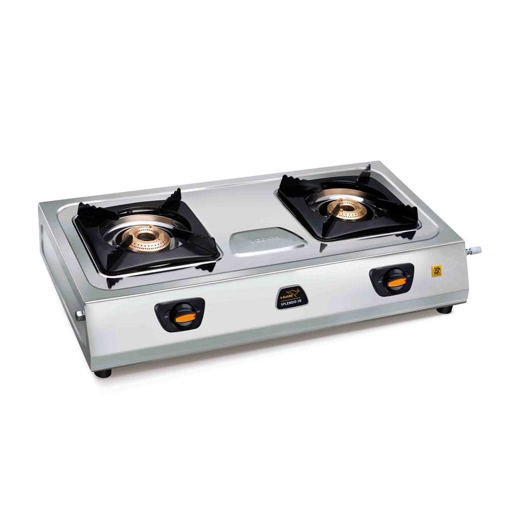 V GUARD GAS STOVE 2 BURNER