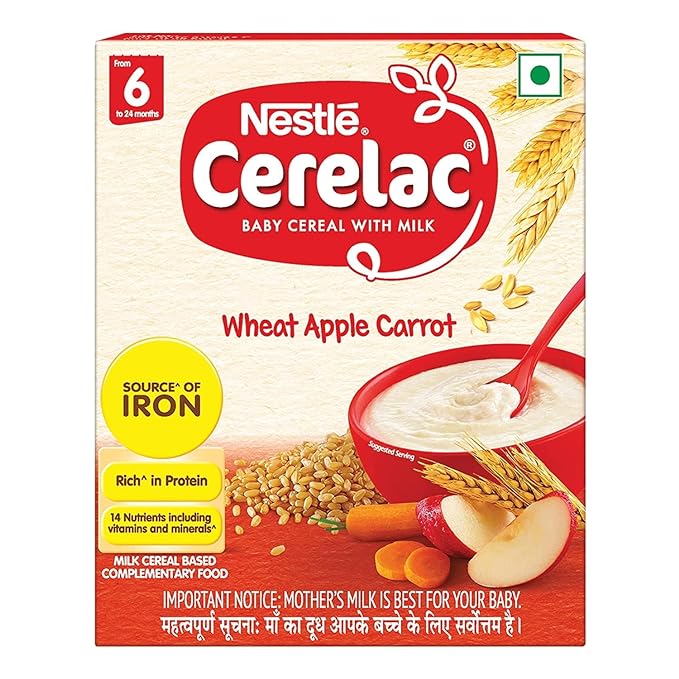 Cerelac Wheat Apple Carro....