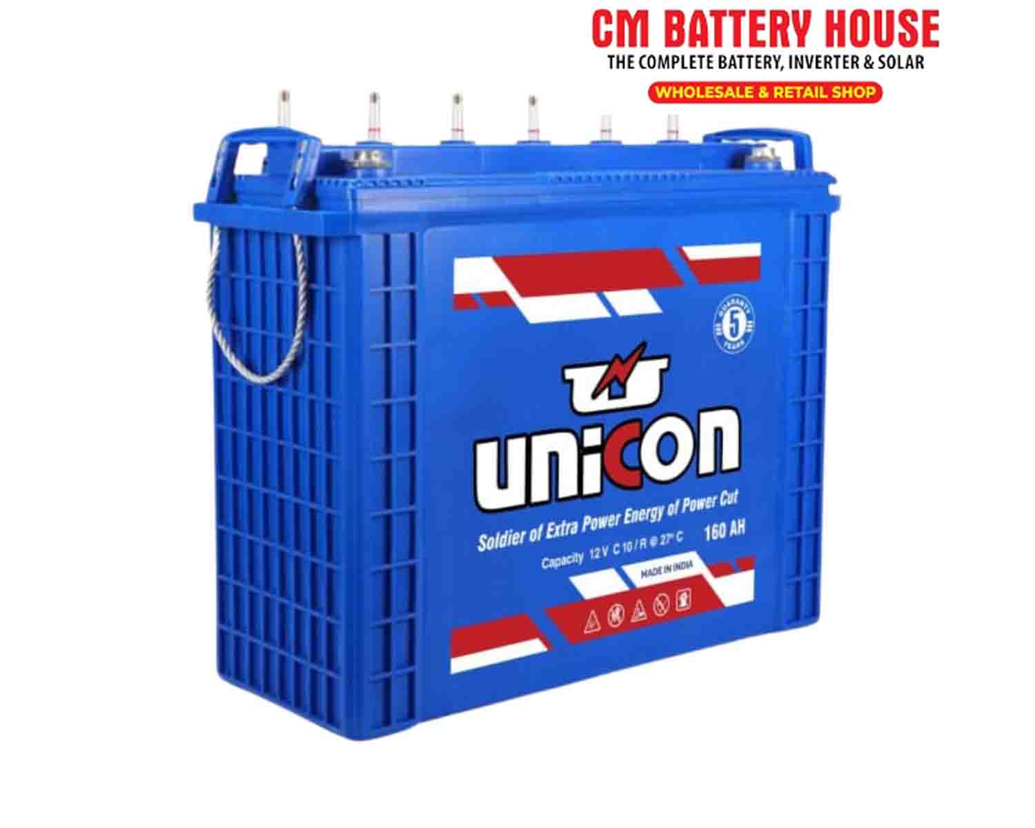 Unicon Batteries(12v, 160....