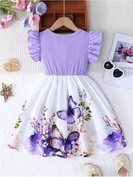 Kids Girls Cotton Frock|S....