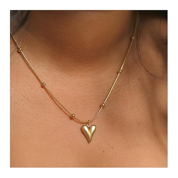 Stainless steel gold stylish Nec....