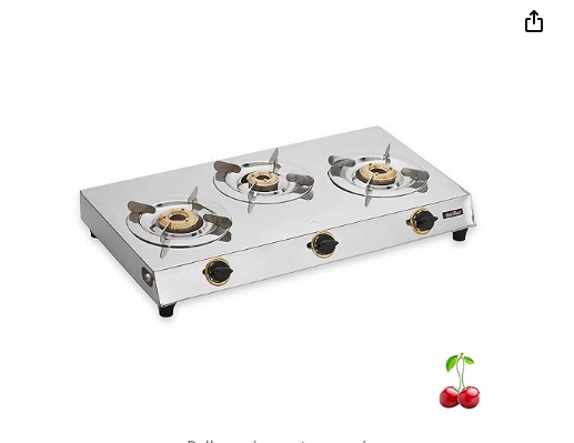 CATOR  GAS  STOVE  3  BUR....