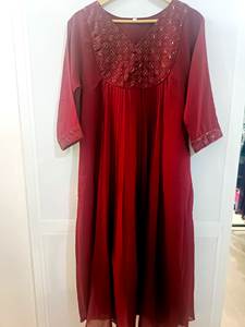 Aline pleated kurthi