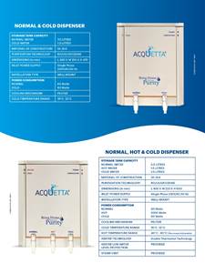 Acquetta 3 in One Dispenser with....