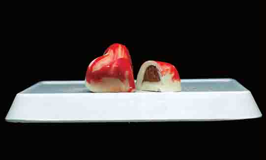 Heart Shaped Chocolate in....