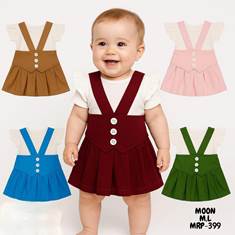 BERRIES MOON BABY GIRL DRESS