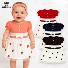 BERRIES SWEET BABY GIRL DRESS