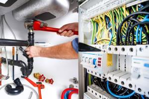 Plumbing and wiring